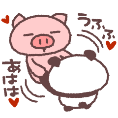 ぶたたを実際にゲットして、トークで遊んでみた。