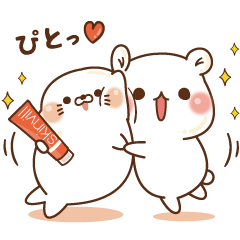 ゲスくま&毒舌あざらし×skinvillを実際にゲットして、トークで遊んでみた。