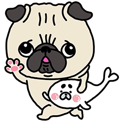 パグちゃん×コポたんを実際にゲットして、トークで遊んでみた。