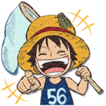 ONE PIECE夏休みスタンプ