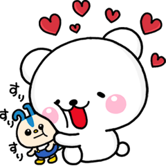 しろくまさん×レオパリスくんを実際にゲットして、トークで遊んでみた。