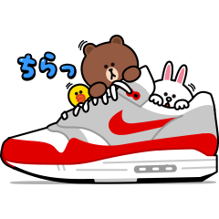 NIKE☆BROWN&FRIENDSを実際にゲットして、トークで遊んでみた。