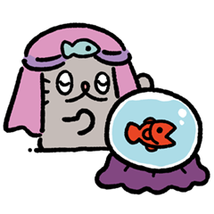 ねこのぶーちゃん x トーク占いを実際にゲットして、トークで遊んでみた。