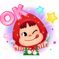 シェフｘペコちゃん コラボスタンプ!を実際にゲットして、トークで遊んでみた。