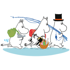 ムーミン × LINE ポコポコを実際にゲットして、トークで遊んでみた。