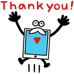 タブレット先生LINEスタンプのダウンロード方法