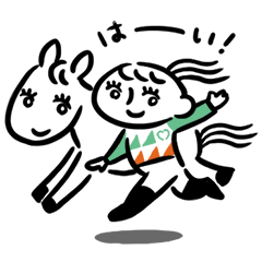 ＵＭＡＪＯオリジナルスタンプのダウンロード方法