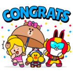 Brawl Stars × LINE FRIENDS Stickersのダウンロード方法