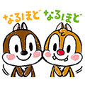 動く！チップとデール（かわいく敬語）