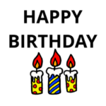 ハッピーバースデースタンプセット