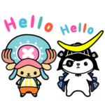 ねこまさむねのONE PIECEスタンプ