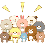 文字入りアニマル