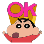 クレヨンしんちゃん飛び出すスタンプだゾ♪