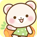 シンプル爽やか☆しろくまたんスタンプ