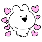 すこぶる動くウサギ