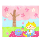 春が来たスタンプ