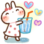 毎日便利２✨白うさぎさん