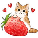 使いやすい挨拶☆猫たちのスタンプ