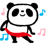 踊るパンツパンダ 4 運動不足