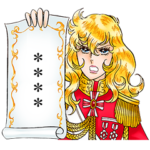 ベルサイユのばら カスタムスタンプ