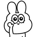 動く太っちょうさぎ