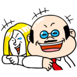 LINE FRIENDS ギャグスタンプ