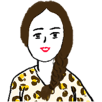 三つ編みひとつ結び前髪なし