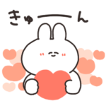 カップルで使いやすいうさちゃん