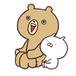 ぬいぐるみくまさん、うさまるを添えて２