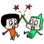 4コママンガ「ちーちゃん家」2