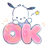 ポチャッコ　水彩画タッチ