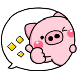 毎日使える♡シンプル吹き出しスタンプ