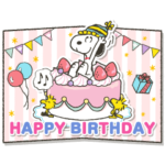 毎年使える♪スヌーピーイベントスタンプ