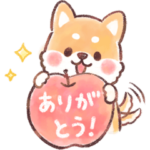 ころころ柴犬7 水彩タッチ！