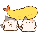 ずんどうネコ いつでも使えるスタンプ