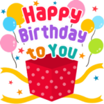 飛びだす！お祝い＆誕生日おめでとう☆