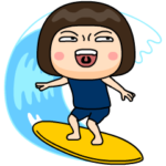 昭和のスク水女子♀決めポーズ