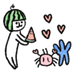 シュッとしたネコ８（毎日使える／夏ver.）