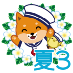 柴犬「ムサシ」２９　夏３