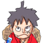 尾田っちの左手で描いたONE PIECEスタンプ2