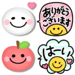 毎日使える♡スマイル吹き出し