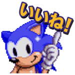 ソニック　ドット＆サウンドスタンプ