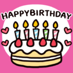 お祝いスタンプ