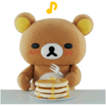 リラックマMOVIEスタンプ