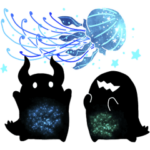 ホシクイとホシクラゲスタンプ