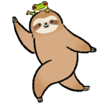 ナマケモノとカエル