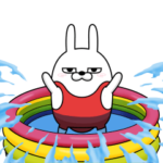 動く 擦れうさぎ33