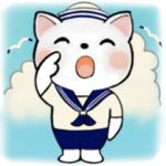 可愛い猫さん達のスタンプ♡夏編