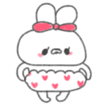 ぽわぽわうしゃぎ12〜ハートのパンツ〜