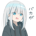 パーカーの女の子2